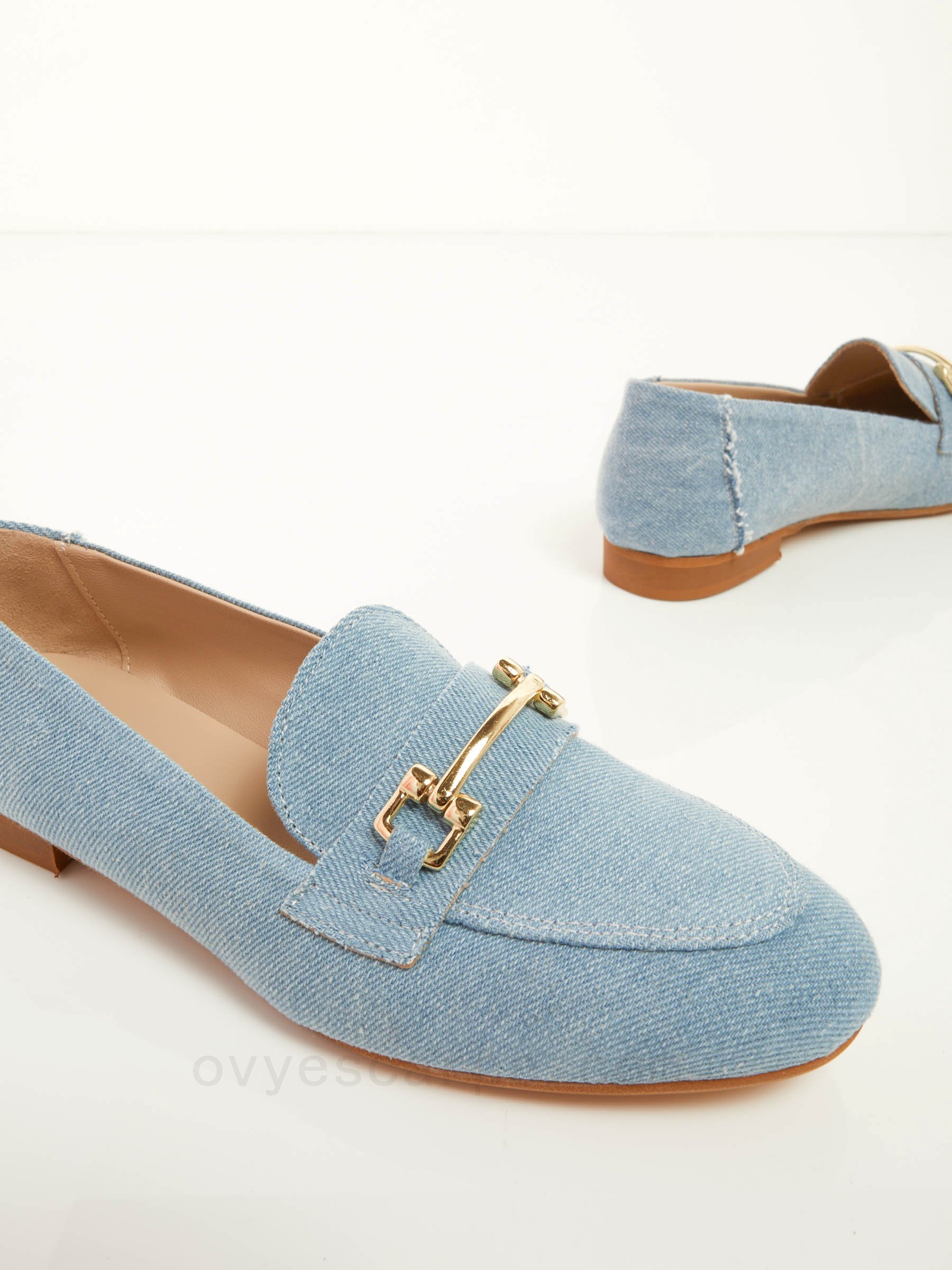 moda scarpe Denim Loafer F08161027-0527